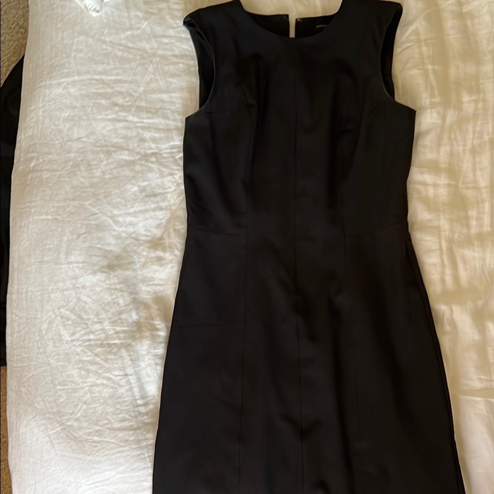 Banana Republic Elegant Black Mini Dress